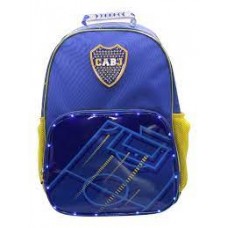 MOCHILA ESPALDA BOCA JUNIORS CON LUZ