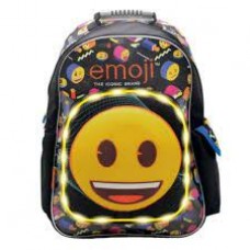 MOCHILA ESPALDA EMOJI CON LUZ