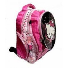 MOCHILA ESPALDA KITTY CON LENTEJUELAS