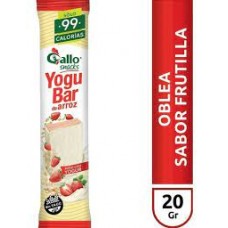 OBLEA GALLO YOGUBAR DE ARROZ