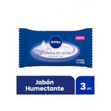 JABON DE TOCADOR X 3 NIVEA COCONUT MILK