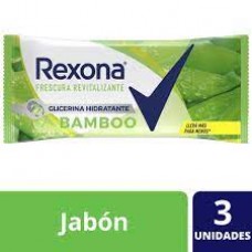 JABON DE TOCADOR X 3 REXONA BAMBOO