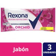 JABON DE TOCADOR X 3 REXONA ORCHID