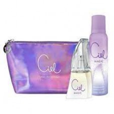 ESTUCHE PARA REGALO PERFUME DE MUJER CIEL MAGIC X 50 ML + DESODORANTE + NECESER