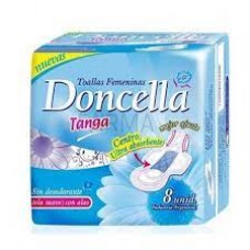 TOALLITAS FEMENINAS DONCELLA TANGA X 8 U