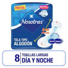 TOALLITAS FEMENINAS DONCELLA X 8 NOCTURNA