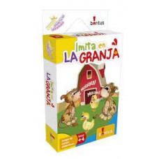 JUEGO DE NAIPES - IMITA EN LA GRANJA - BONTUS