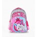 MOCHILA ESPALDA FOOTY QUEEN UNICORNIO CON LUZ DE LED 18 PULGADAS