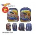 MOCHILA ESPALDA HOT WHEELS 17 PULGADAS FRENTE 3D