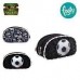 CARTUCHERA CON CIERRE FOOTY FUTBOL OVAL CON LUZ DE LED