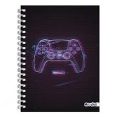 CUADERNO CON ESPIRAL T/D MOOVING PLAY STATION X 80 H