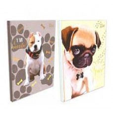 CUADERNO UNIVERSITARIO RAYADO T/F X 80 H PPR CACHORROS