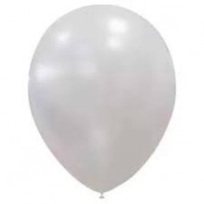 GLOBO METALIZADO BLANCO