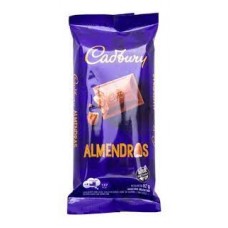 CHOCOLATE CADBURY ALMENDRAS X 82 G