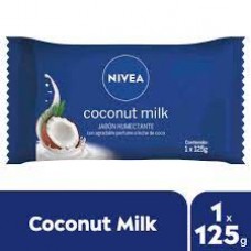 JABON DE TOCADOR X 1 NIVEA COCONUT MILK X 125 G