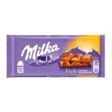 CHOCOLATE MILKA X 90 G TRIPLE CARAMELO