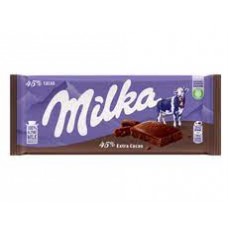 CHOCOLATE MILKA X 90 G TRIPLE COCOA