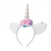 VINCHA DE COTILLON UNICORNIO PELUCHE