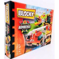 LADRILLITOS - BLOCKY BOMBEROS X 160 PIEZAS