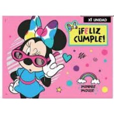 AFICHE FELIZ CUMPLE MINNIE