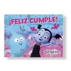 AFICHE FELIZ CUMPLE VAMPIRINA