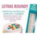 CORTANTE PLASTICO ABECEDARIO Y NUMEROS ROUNDY