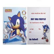 INVITACION SONIC