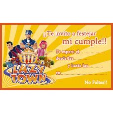 INVITACION STEPHANIE LAZY TOWN