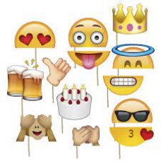 PHOTO PROPS EMOTICONES X 1