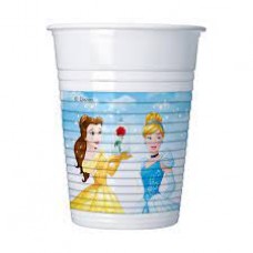 VASOS DESCARTABLES LINEA PRINCESAS DISNEY X 10