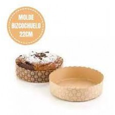 MOLDE DESCARTABLE PARA BIZCOCHUELO N° 22