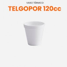 VASOS DESCARTABLES X 120 CC TERMICO BLANCO