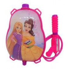 PISTOLA DE AGUA CON MOCHILA PRINCESAS