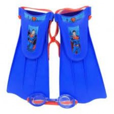 SET DE BUCEO PATAS DE RANA + ANTIPARRAS SUPERMAN