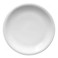 PLATO PLAYO CERAMICA BLANCO 25 CM RICONY X 1