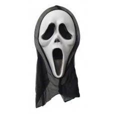 HALLOWEEN - CARETA SCREAM CON CAPUCHA