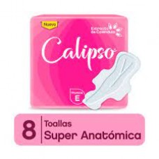 TOALLITAS FEMENINAS CALIPSO SUPER ANATOMICA X 8