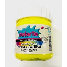 ACRILICO X 260 CC DELARTE AMARILLO LIMON