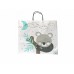 BOLSA DE CARTON PARA REGALO ESTAMPADA 32 X 30 PLC FLOR ACUARELA/BABY/A.PRINT