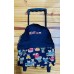 MOCHILA PARA JARDIN CON CARRO OSITOS CHENSON LONA