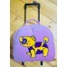 MOCHILA PARA JARDIN CON CARRO PELUCHE