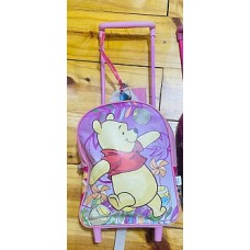 MOCHILA PARA JARDIN CON CARRO WINNIE THE POOH