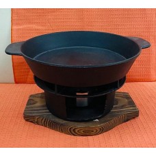 FONDUE SET OLLA CON CALENTADOR DE FUNDICION