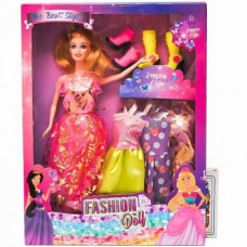 MUÑECA FLACA FASHION DOLL CON VESTIDOS