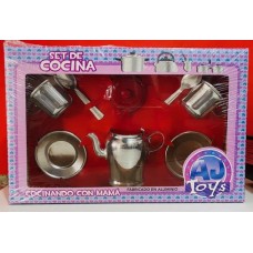 JUEGO DE COCINA DE ALUMINIO EN CAJA (TE) ART. 790162