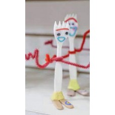 ADORNO DE TORTA PORCELANA FRIA FORKY