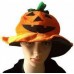 HALLOWEEN - SOMBRERO CALABAZA NYLON/PAÑO