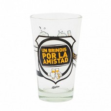 DIA DEL AMIGO - VASOS DE VIDRIO X 1 ARTENTINO