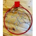 ARO DE BASQUET METALICO CON RED PARA PARED