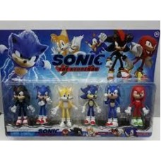 MUÑECO SONIC X 6